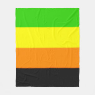 Fallln Aromantic Pride Flag Fleece Blanket
