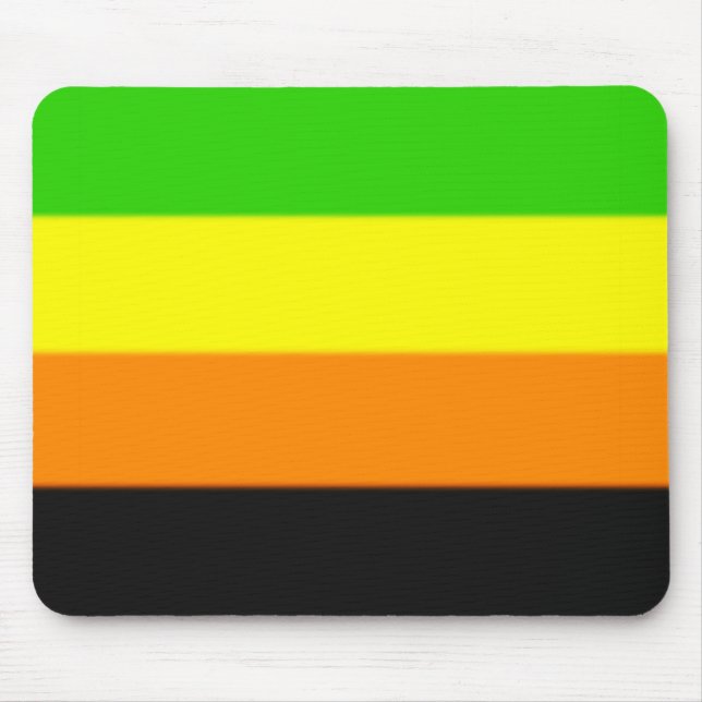 Fallln Aromantic Pride Flag Mouse Pad (Front)