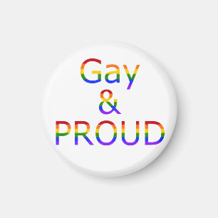 Fallln Gay and Proud Magnet
