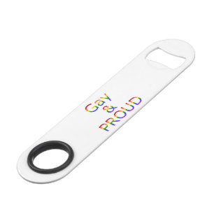 Fallln Gay and Proud Speed Bottle Opener