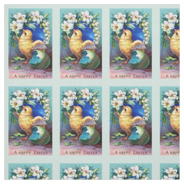 Falln A Happy Easter Chick Fabric (Swatch)