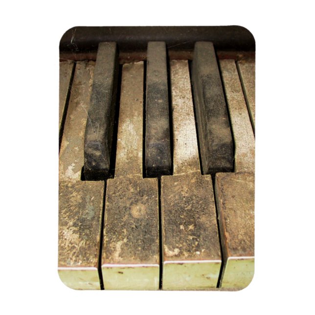 Falln A Melody Left Abadoned Magnet (Vertical)