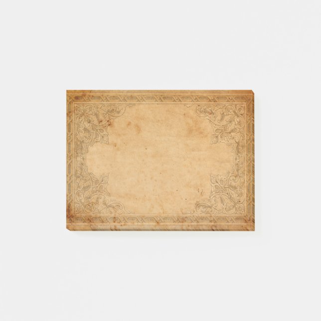 Falln Aged Framed Paper Post-it Notes (Front)