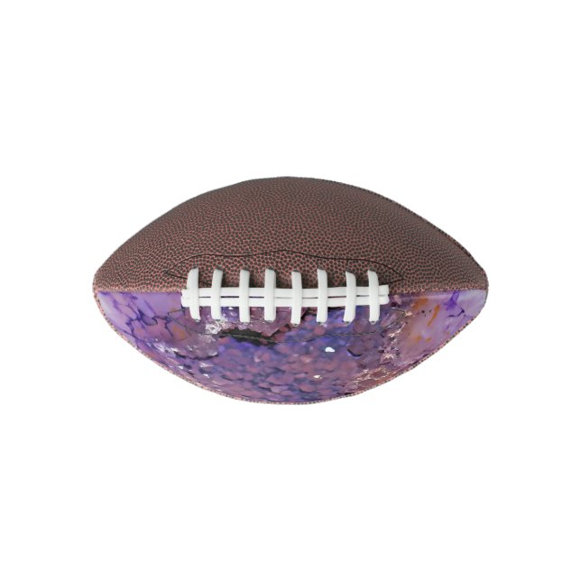 Falln Amethyst Geode Football (Front)