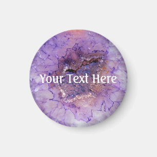 Falln Amethyst Geode Magnet