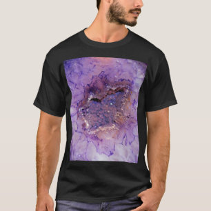 Falln Amethyst Geode T-Shirt