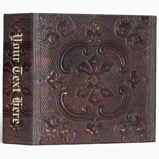 Falln Ancient Leather Book Binder (Front/Spine)
