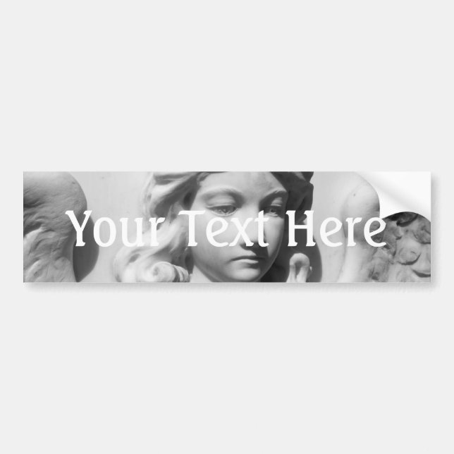 Falln Angel in Mourning Bumper Sticker (Front)