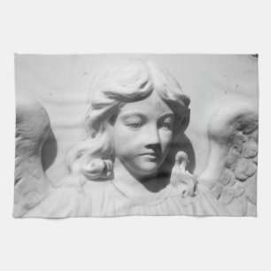Falln Angel in Mourning Kitchen Towel