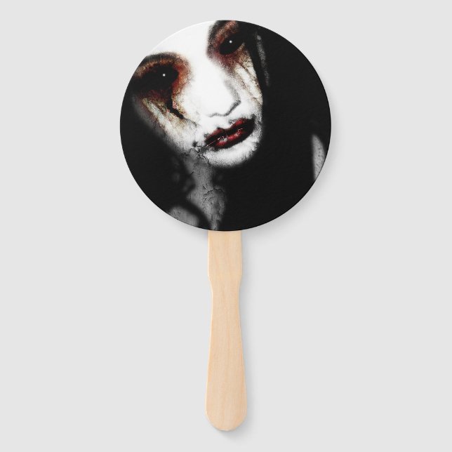 Falln Angel of Loss Hand Fan (Front)