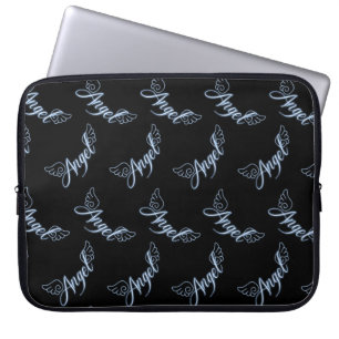 Falln Angel With Wings Laptop Sleeve