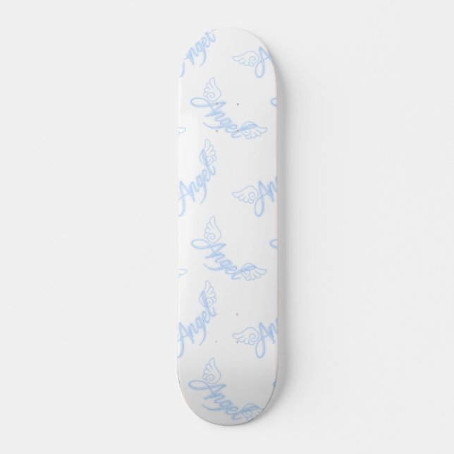 Falln Angel With Wings Skateboard (Front)