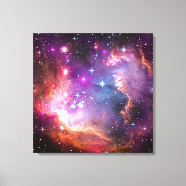 Falln Angelic Galaxy Canvas Print (Front)