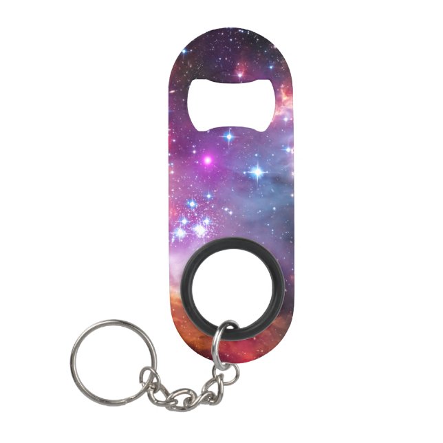 Falln Angelic Galaxy Keychain Bottle Opener (Front)