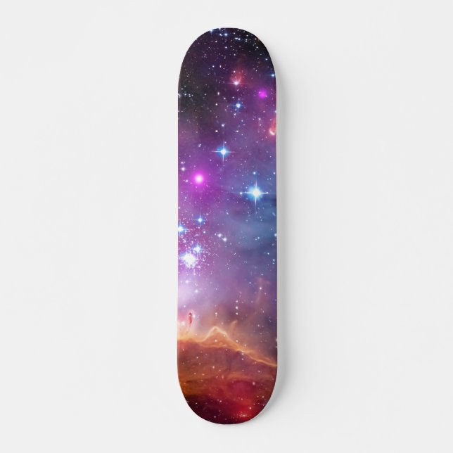 Falln Angelic Galaxy Skateboard (Front)