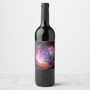 Falln Angelic Galaxy Wine Label
