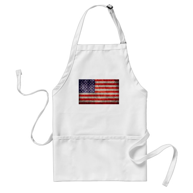 Falln Antique American Flag Standard Apron (Front)