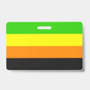 Falln Aromantic Pride Flag Badge