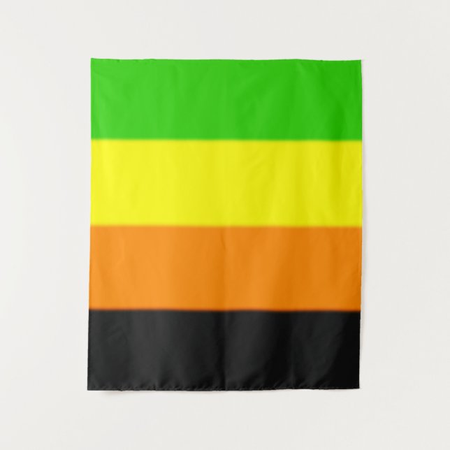 Falln Aromantic Pride Flag Tapestry (Front)