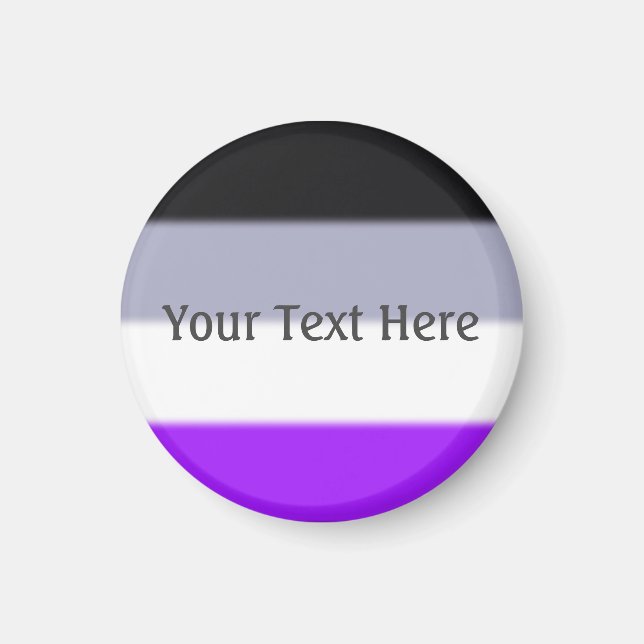 Falln Asexual Pride Flag Magnet (Front)
