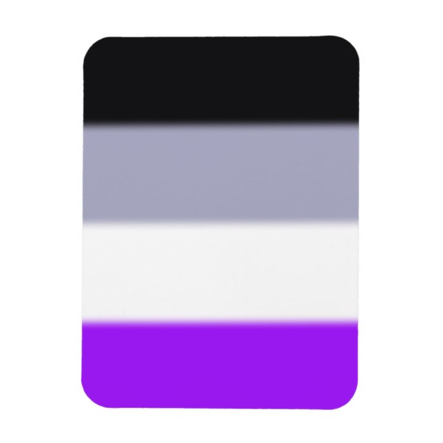 Falln Asexual Pride Flag Magnet (Vertical)