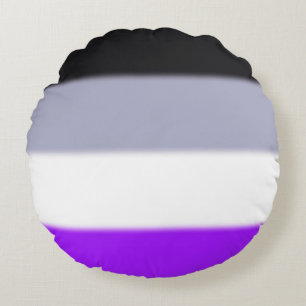 Falln Asexual Pride Flag Round Pillow