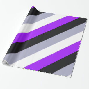 Falln Asexual Pride Flag Wrapping Paper