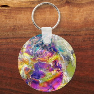 Falln Aura Crystal Keychain