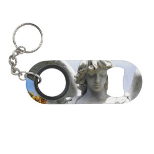 Falln Autumn Angel Keychain Bottle Opener