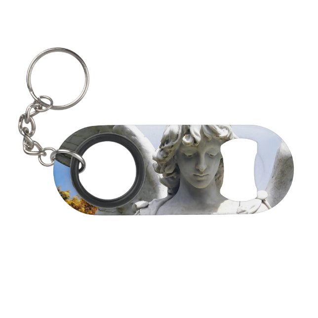 Falln Autumn Angel Keychain Bottle Opener (Front (Horizontal))