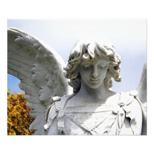 Falln Autumn Angel Photo Print