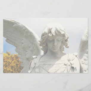 Falln Autumn Angel Stationery