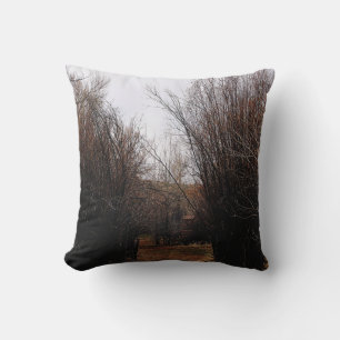 Falln Bannack Overgrowth Throw Pillow