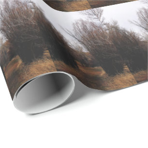 Falln Bannack Overgrowth Wrapping Paper