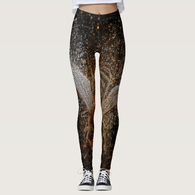 Falln Bees Are Magic Leggings (Front)