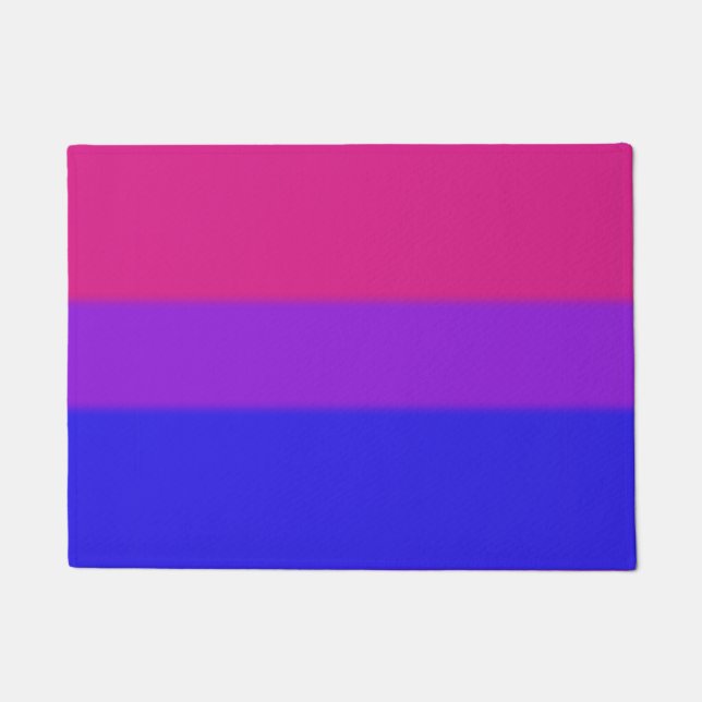 Falln Bisexual Pride Flag Doormat (Front)