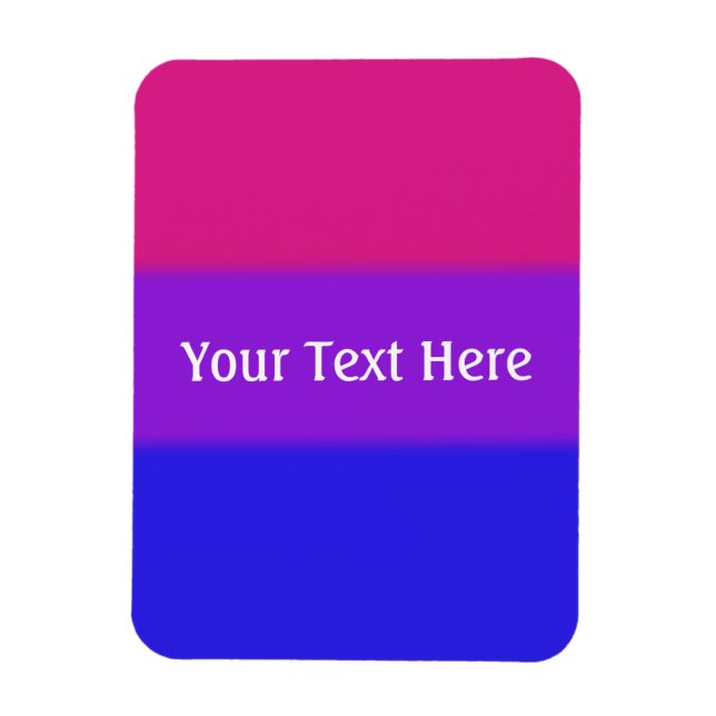 Falln Bisexual Pride Flag Magnet (Vertical)