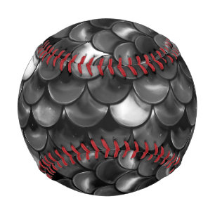 Falln Black and White Scales Baseball