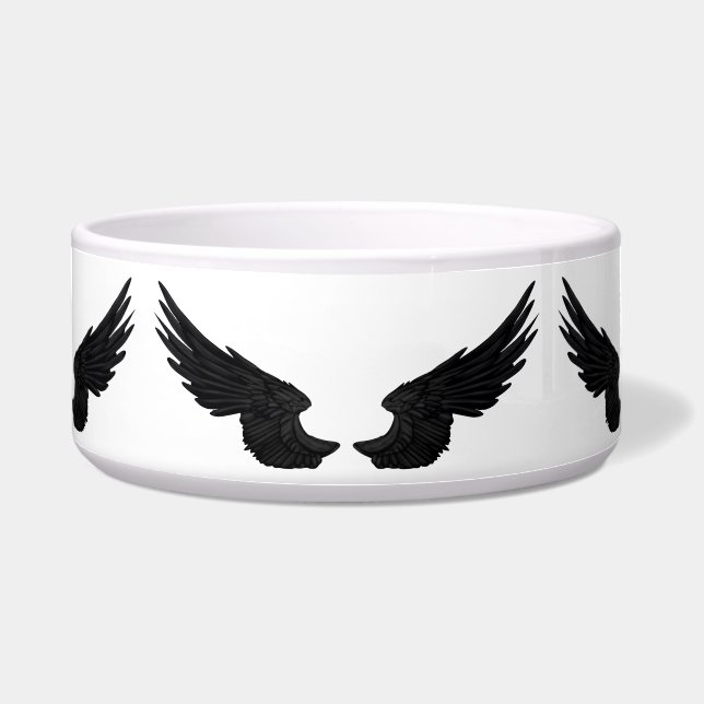Falln Black Angel Wings (Front)