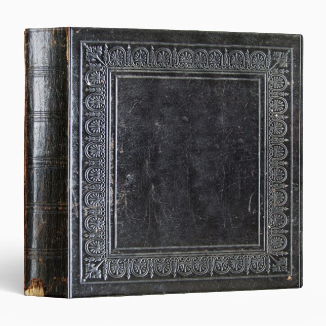 Falln Black Antique Book Binder (Front/Spine)