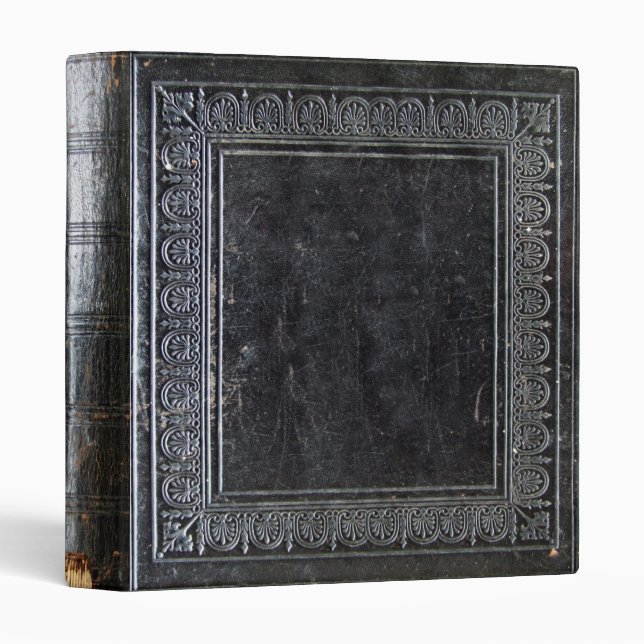 Falln Black Antique Book Binder (Front/Spine)