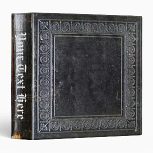 Falln Black Antique Book Binder