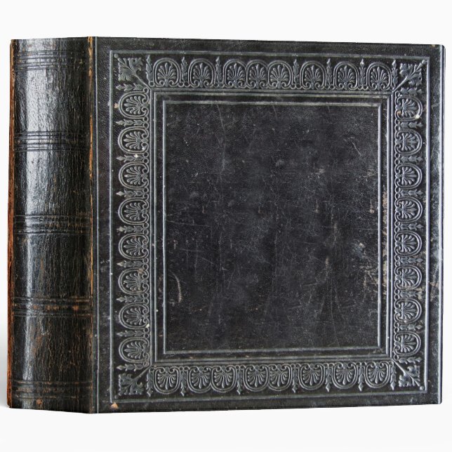 Falln Black Antique Book Binder (Front/Spine)