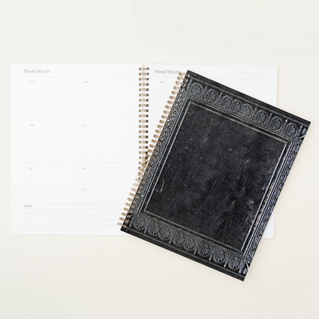 Falln Black Antique Book Planner (Display)