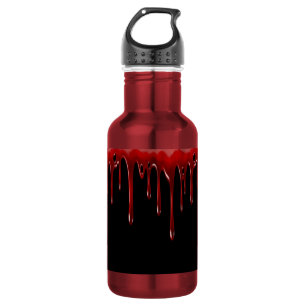Falln Blood Drips Black 532 Ml Water Bottle