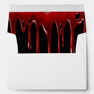 Falln Blood Drips Black Envelopes