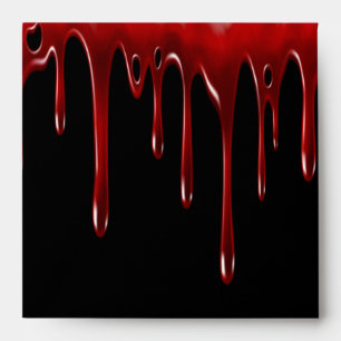 Falln Blood Drips Black Envelopes