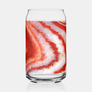 Falln Blood Orange Agate. Can Glass