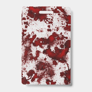 Falln Blood Splatter Badge