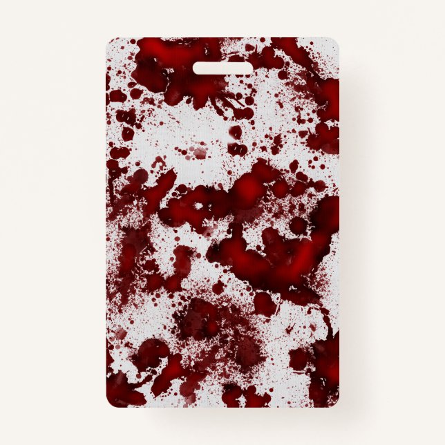 Falln Blood Splatter Badge (Front)